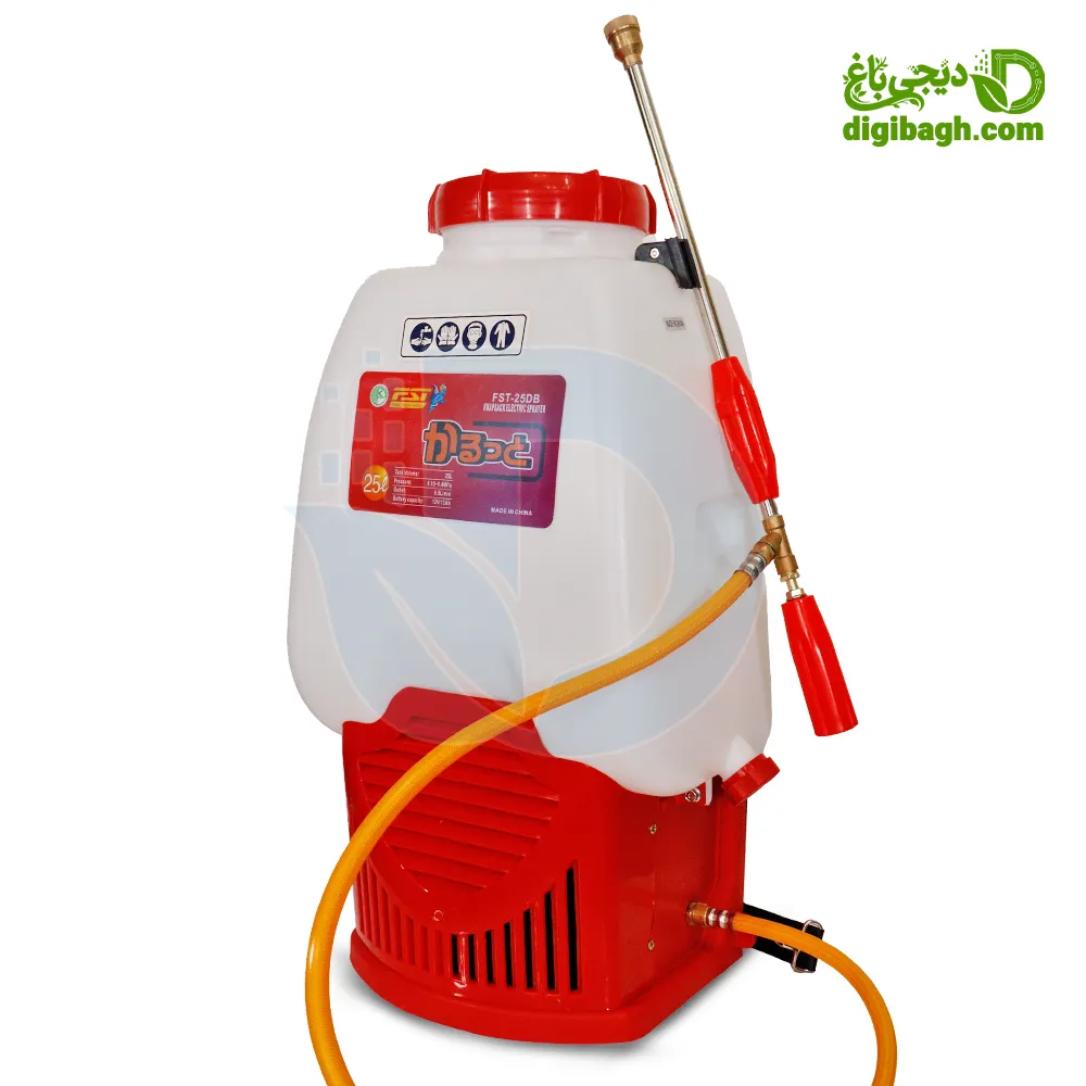 سمپاش شارژی طرح موتوری fst - خرید سمپاش شارژی - قیمت سمپاش شارژی - سمپاش شارژی فشار قوی - سمپاش شارژی فشار بالا - دیجی باغ - فروشگاه لوازم باغبانی دیجی باغ